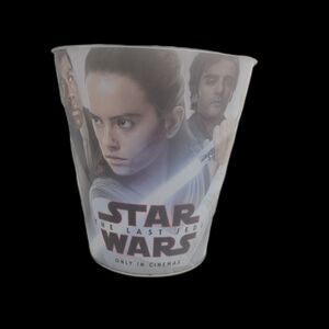 Star Wars Last Jedi Metal Can Golden Link Promo Popcorn Beer Cooler Bucket